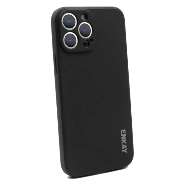 ENKAY Obal + 3D sklo Apple iPhone 13 Pro Max čierny