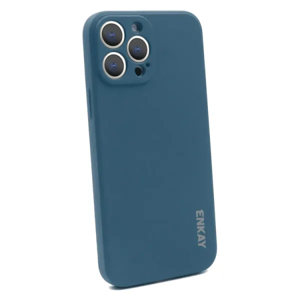 ENKAY Obal + 3D sklo Apple iPhone 13 Pro modrý