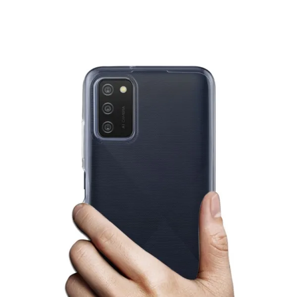 Silikónový kryt Samsung Galaxy A03s priehľadný