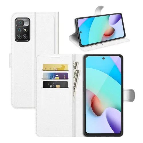 LITCHI Ochranný kryt Xiaomi Redmi 10 / Redmi 10 2022 biely