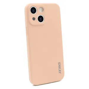 ENKAY Obal + 3D sklo Apple iPhone 13 mini ružový
