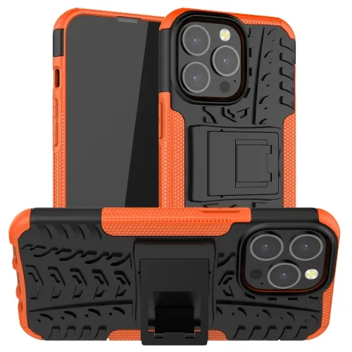 STAND Extra odolný obal Apple iPhone 13 Pro Max oranžový