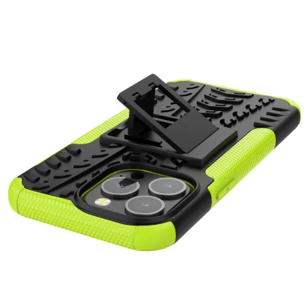 STAND Extra odolný obal Apple iPhone 13 Pro Max zelený