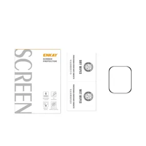ENKAY Ochranná fólia Apple Watch 9 / 8 / 7 (41mm) čierna