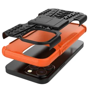 STAND Extra odolný obal Apple iPhone 13 Pro Max oranžový