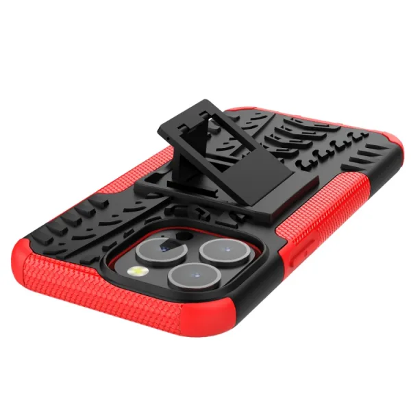 STAND Extra odolný obal Apple iPhone 13 mini červený