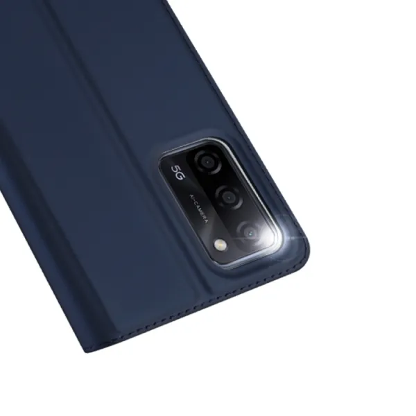 DUX Peňaženkový kryt Oppo A16 / Oppo A16s modrý