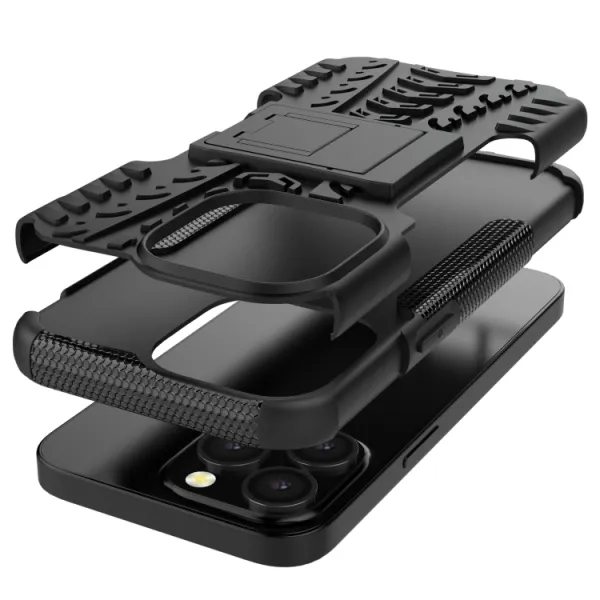 STAND Extra odolný obal Apple iPhone 13 Pro čierny
