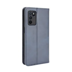 BUSINESS Peňaženkový kryt Oppo A16 / Oppo A16s modrý