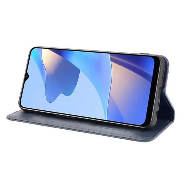 BUSINESS Peňaženkový kryt Oppo A16 / Oppo A16s modrý