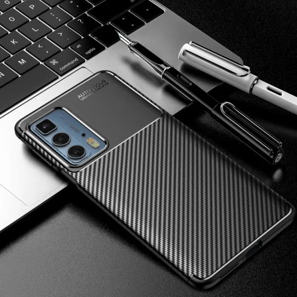 BEETLE TPU Kryt Motorola Edge 20 Pro hnedý