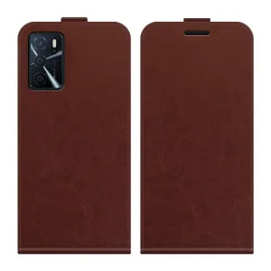 Vyklápacie puzdro Oppo A16 / Oppo A16s hnedé