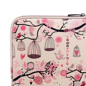 ART Puzdro na notebook s uhlopriečkou 13" BIRDS ružové
