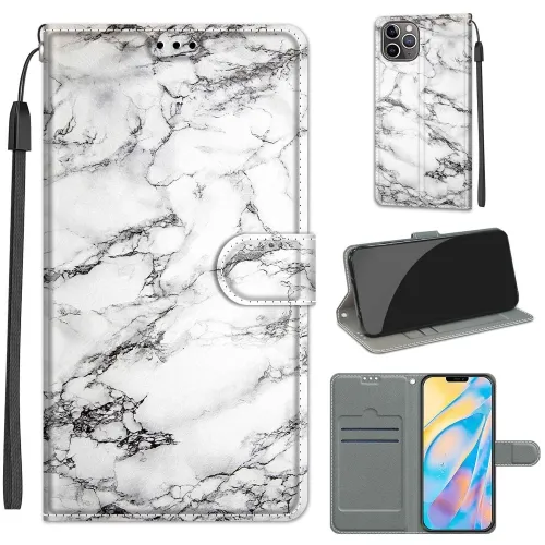 ART Peňaženkový kryt pre  Apple iPhone 11 Pro MARBLE