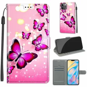 ART Peňaženkový kryt pre  Apple iPhone 11 Pro BUTTERFLIES