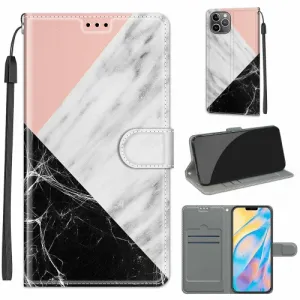 ART Peňaženkový kryt pre  Apple iPhone 11 Pro PINK MARBLE