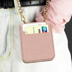 GKK CARD Kryt s retiazkou Samsung Galaxy Z Flip biely