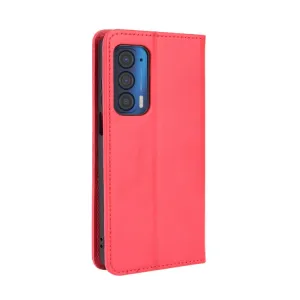 BUSINESS Peňaženkový kryt Motorola Edge 2021 červený