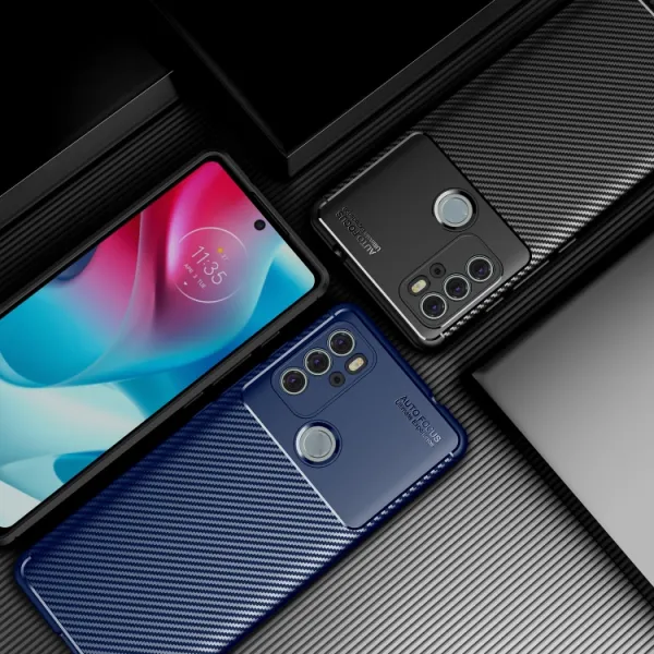 BEETLE TPU Kryt Motorola Moto G60s modrý