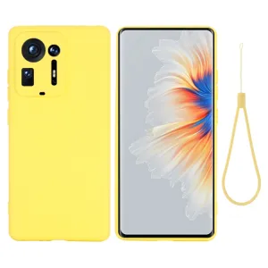 RUBBER Gumený kryt Xiaomi Mix 4 žltý