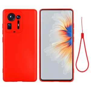 RUBBER Gumený kryt Xiaomi Mix 4 červený
