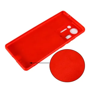 RUBBER Gumený kryt Xiaomi Mix 4 červený