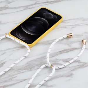 ROPE Kryt so šnúrkou Apple iPhone 13 Pro Max žltý