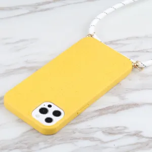 ROPE Kryt so šnúrkou Apple iPhone 13 Pro Max žltý
