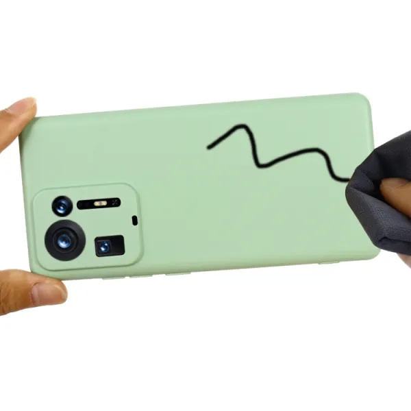 RUBBER Gumený kryt Xiaomi Mix 4 zelený