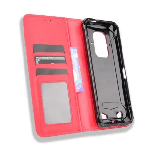 BUSINESS Peňaženkový kryt Doogee S86 / S86 Pro červený
