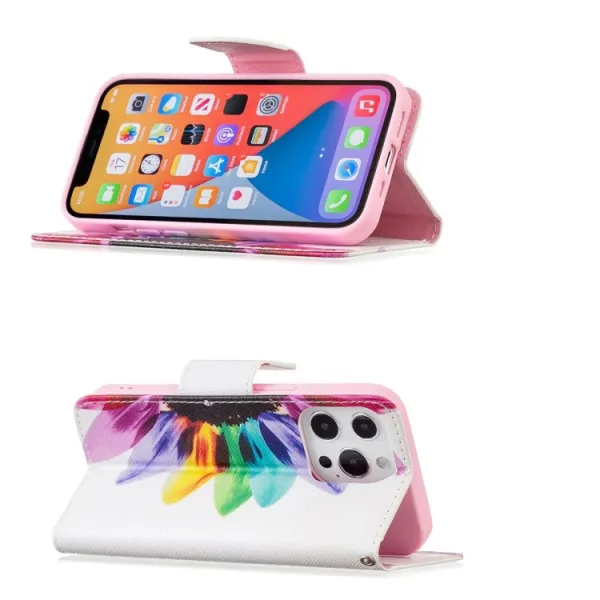 ART Peňaženkový kryt Apple iPhone 13 Pro Max SUNFLOWER