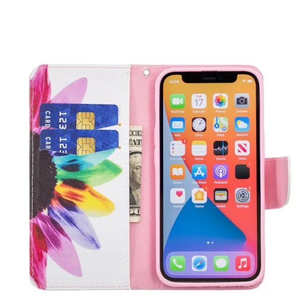 ART Peňaženkový kryt Apple iPhone 13 Pro Max SUNFLOWER