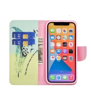 ART Peňaženkový kryt Apple iPhone 13 FEATHER