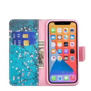 ART Peňaženkový kryt Apple iPhone 13 PLUM BLOSSOM
