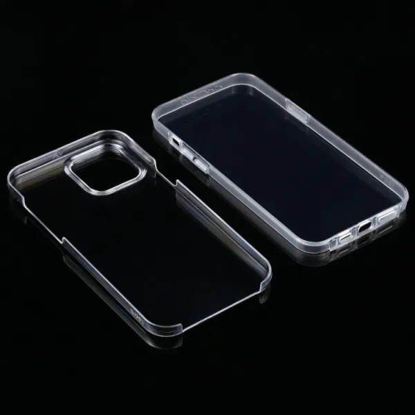 Ochranný obojstranný obal Apple iPhone 13 priehľadný