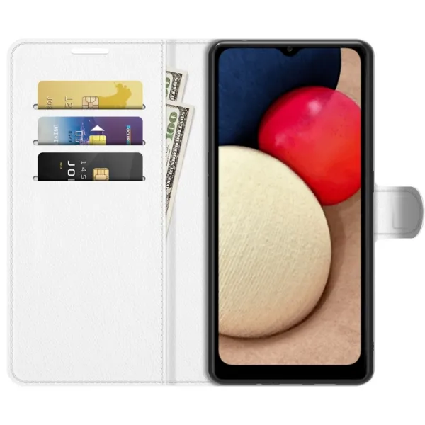 LITCHI Ochranný kryt Samsung Galaxy A03s biely