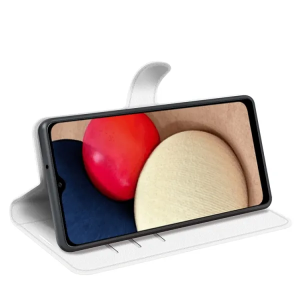 LITCHI Ochranný kryt Samsung Galaxy A03s biely