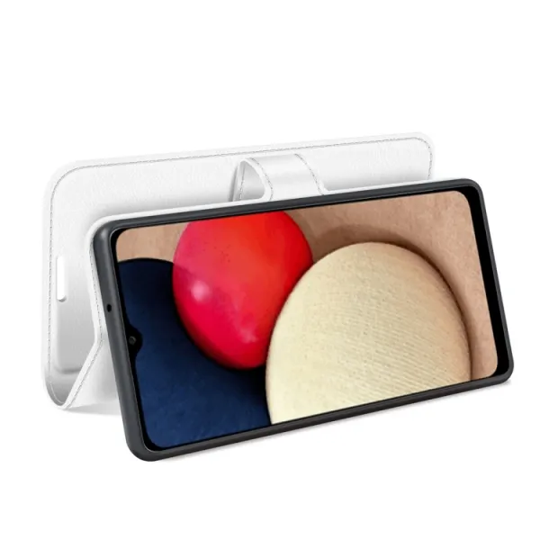LITCHI Ochranný kryt Samsung Galaxy A03s biely