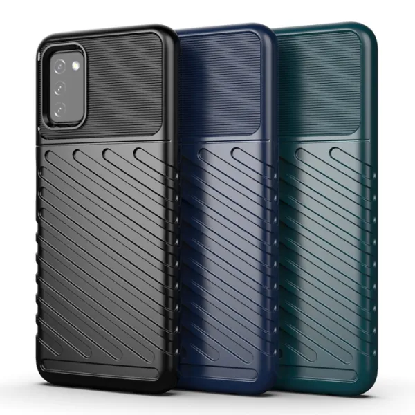THUNDER Ochranný kryt Samsung Galaxy A03s modrý