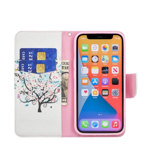 ART Peňaženkový kryt Apple iPhone 13 Pro LITTLE TREE