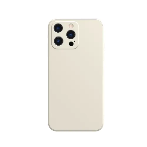 RUBBER Ochranný kryt Apple iPhone 13 Pro Max béžový