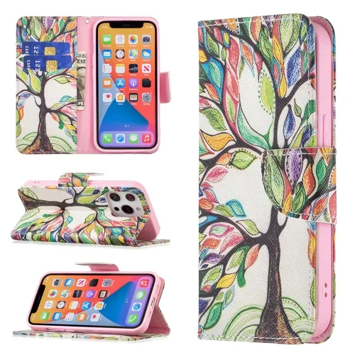 ART Peňaženkový kryt Apple iPhone 13 Pro Max LIFE TREE