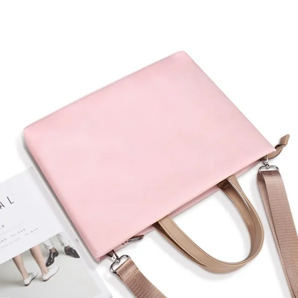 CHIC Elegantná taška na notebook s uhlopriečkou do 13,3" ružová