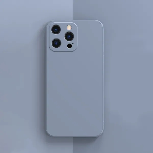 RUBBER Ochranný kryt Apple iPhone 13 Pro Max modrý