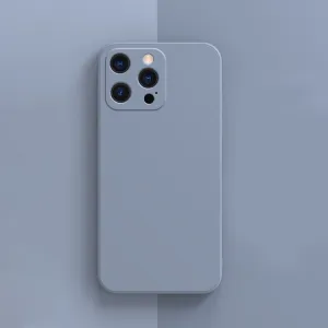RUBBER Ochranný kryt Apple iPhone 13 Pro Max modrý