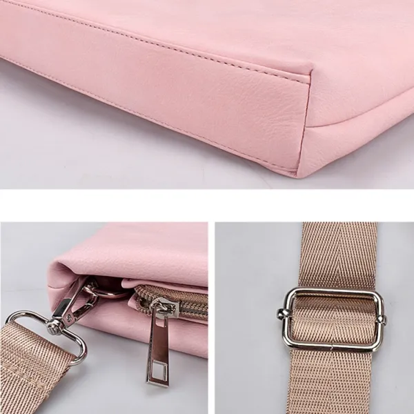 CHIC Elegantná taška na notebook s uhlopriečkou do 13,3" ružová