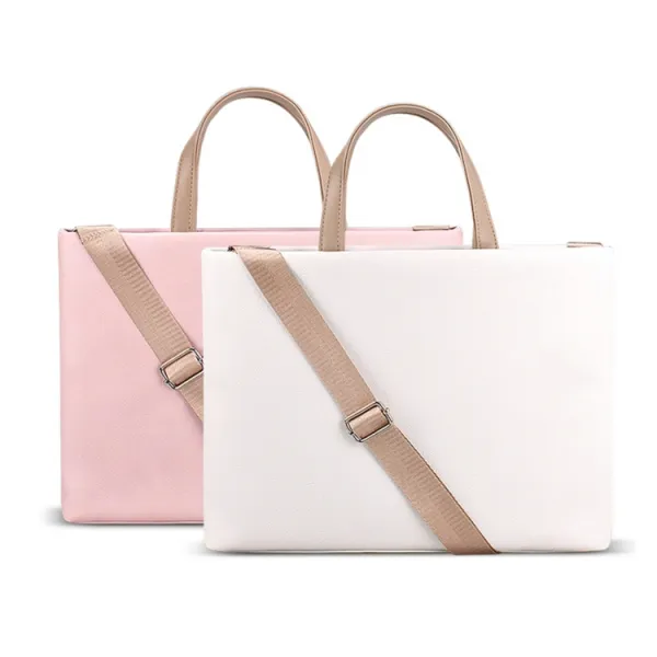 CHIC Elegantná taška na notebook s uhlopriečkou do 13,3" ružová
