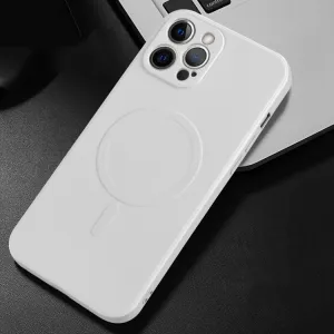 RUBBER MAGSAFE Obal Apple iPhone 13 Pro béžový