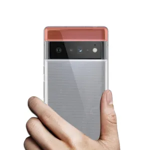 Silikónový kryt Google Pixel 6 Pro priehľadný