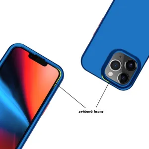 DUAL COLOUR Odolný kryt Apple iPhone 13 Pro Max modrý